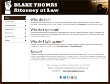 Tablet Screenshot of blakethomas.com